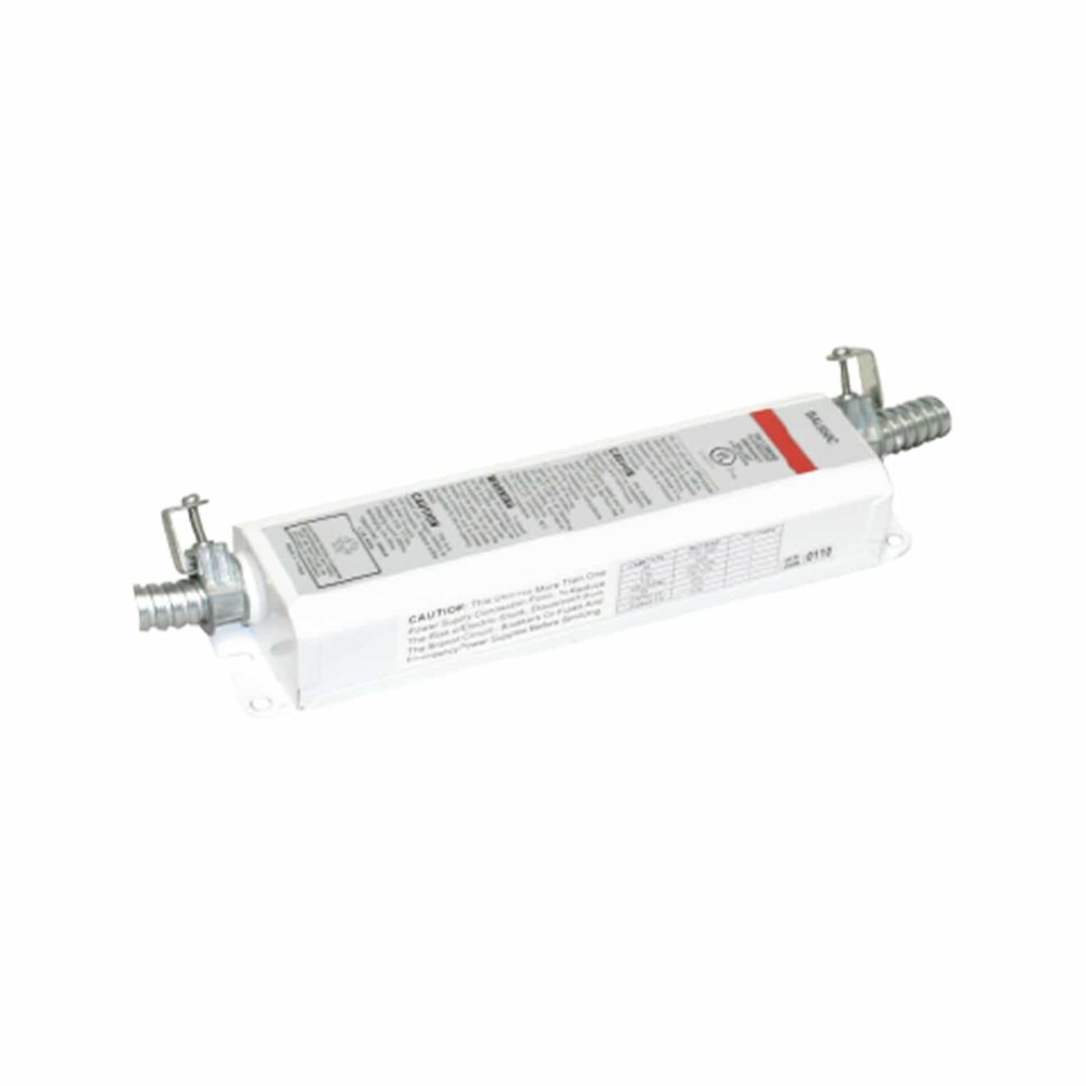 Emergency Fluorescent Ballasts that operate one 13W-26W, 2-pin compact fluorescent lamps with GX23 and G24D bases. The Isolite BAL650C-4ACTD.