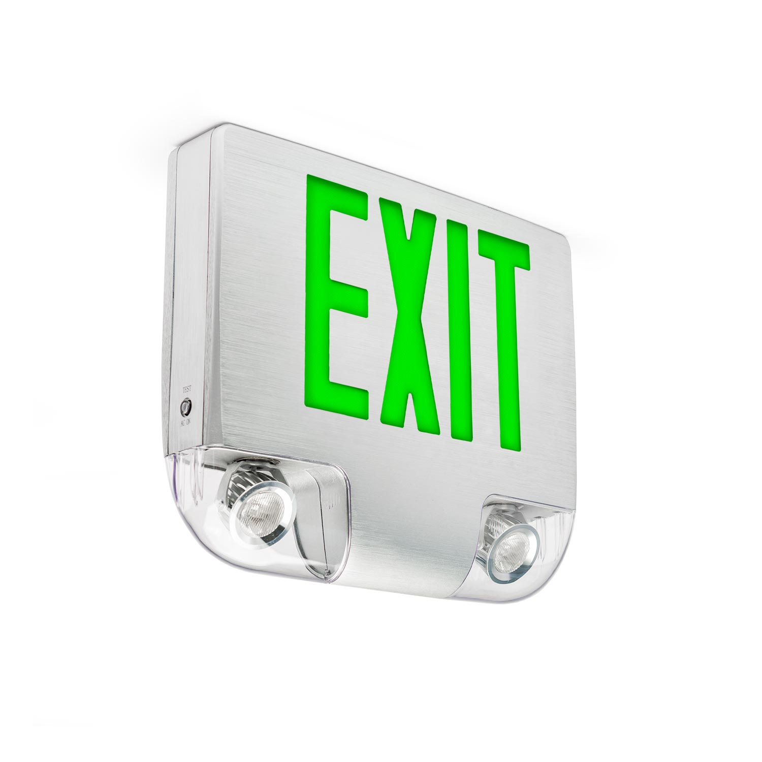 Ultra-Bright LED Exit Sign and Emergency Light Combo | DCL