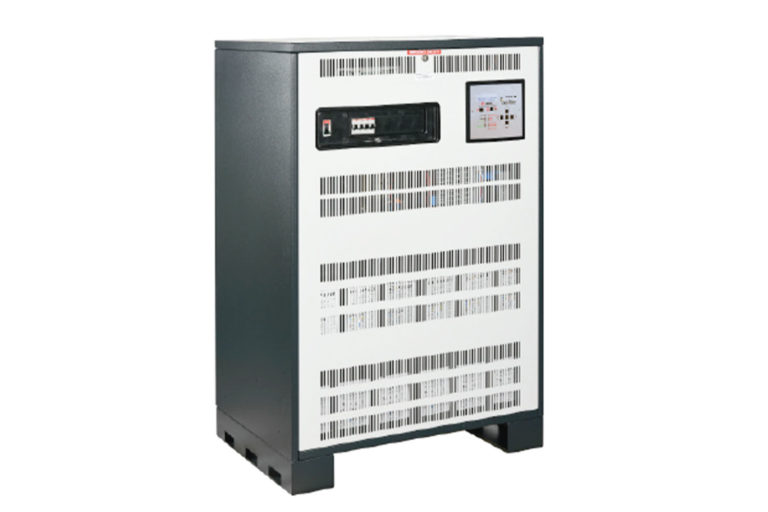 Single Phase Modular AC Inverter with a 1,000 -12,500 VA rating. The Isolite E3MAC-1P.