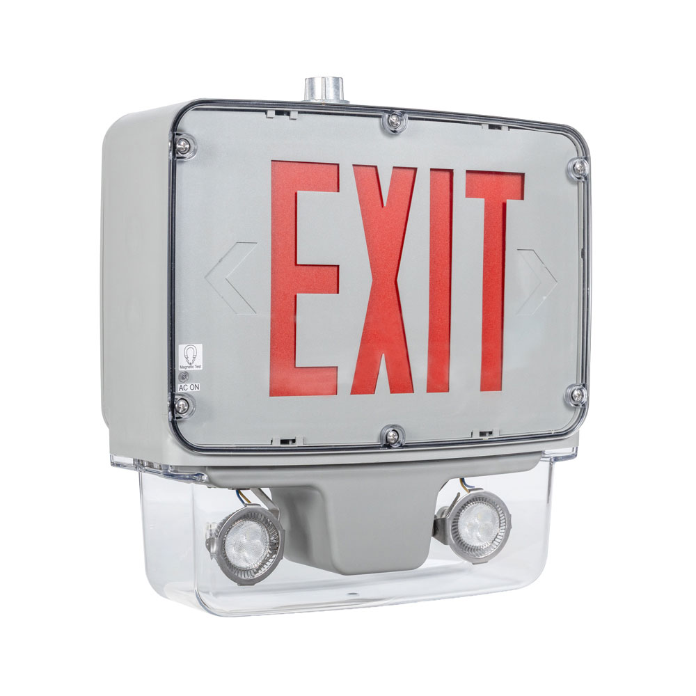 HC Class 1 Div 2 LED Exit & Emergency Combo