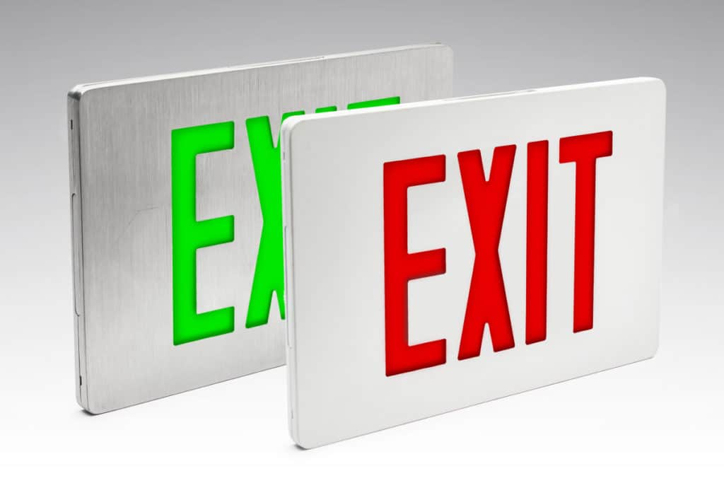 What are Exit Sign Color Requirements? Isolite