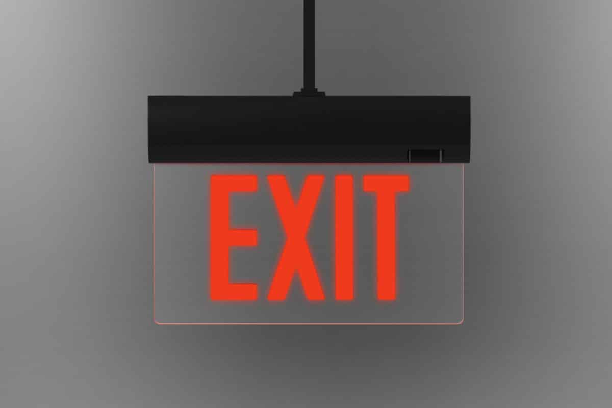 Exit Signs – Standing Ready to Serve When Needed