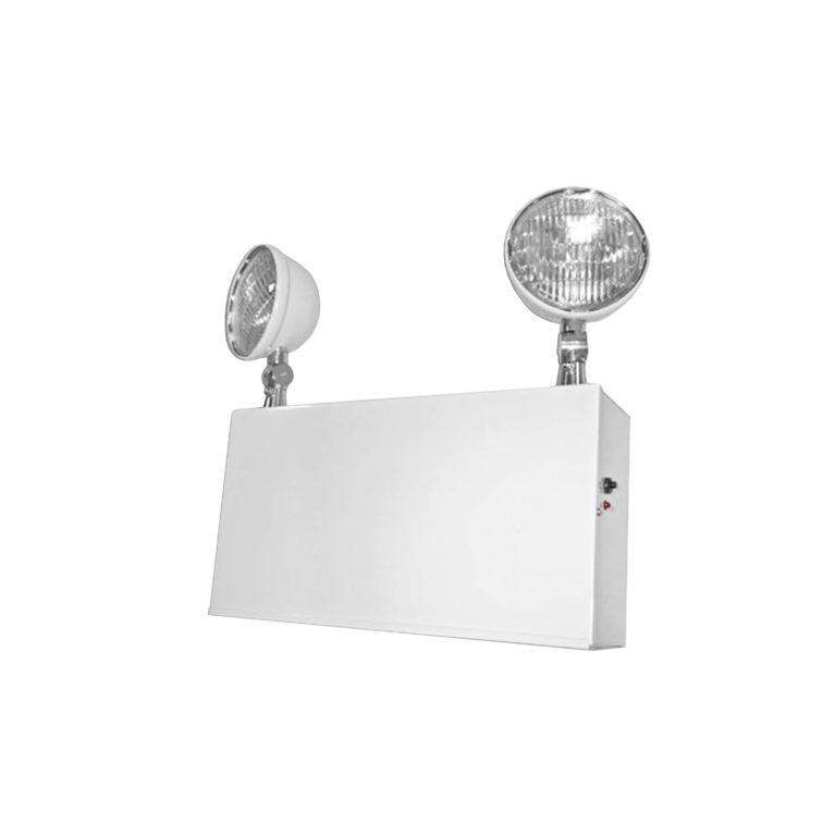 Chicago Approved Steel LED Emergency Light with two metal lamp heads. The Isolite CLS-LED.