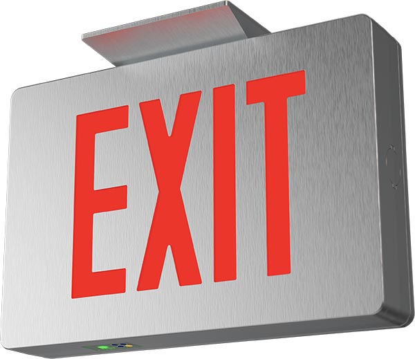 LPDC2 - Die-Cast Aluminum Exit Sign