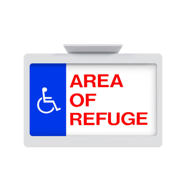 Isolite LPDCCG2 Custom Graphics Exit Sign - Area of Refuge