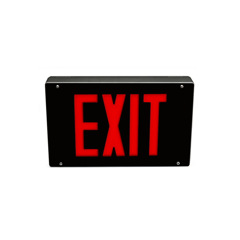 Certified NSF Standard 2, LED Exit Sign made of die-cast aluminum. The Isolite MAX.
