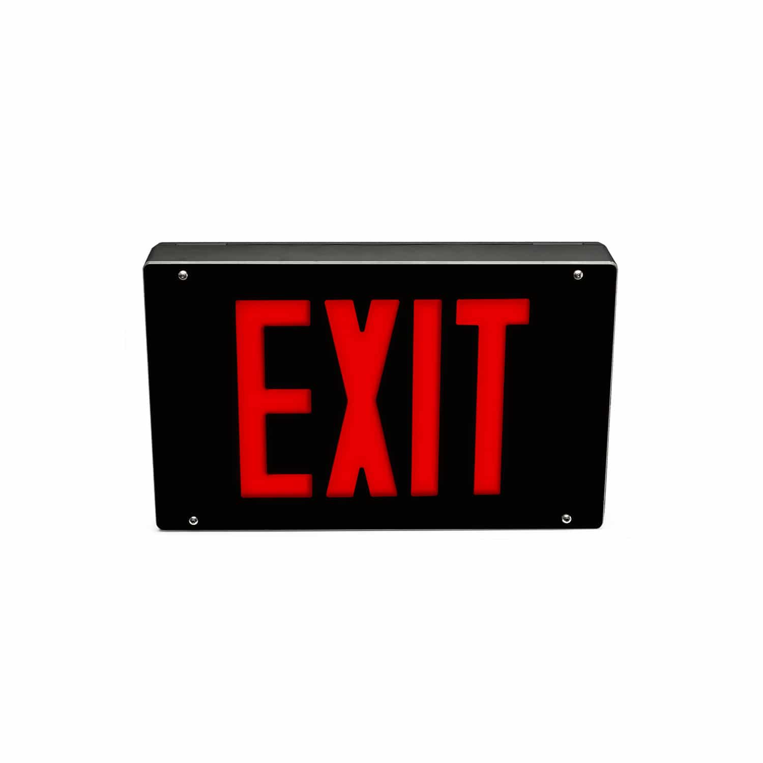 Details about   NEW MAXLITE EX-RW EXIT SIGN WHITE HOUSING RED LETTER BATTERY BACKUP DOUBLE FACE 