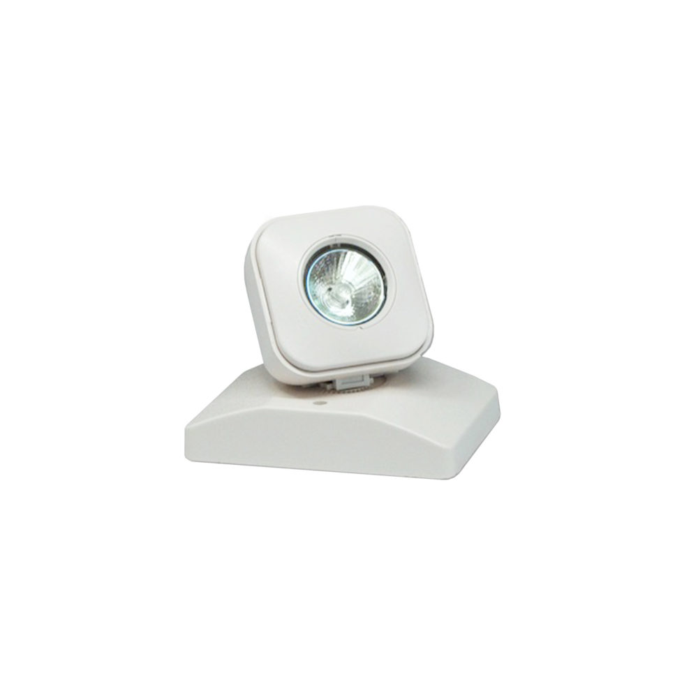 Thermoplastic, LED Remote Emergency Light Head that is compatible with multi-volt operation. The Isolite PMR.