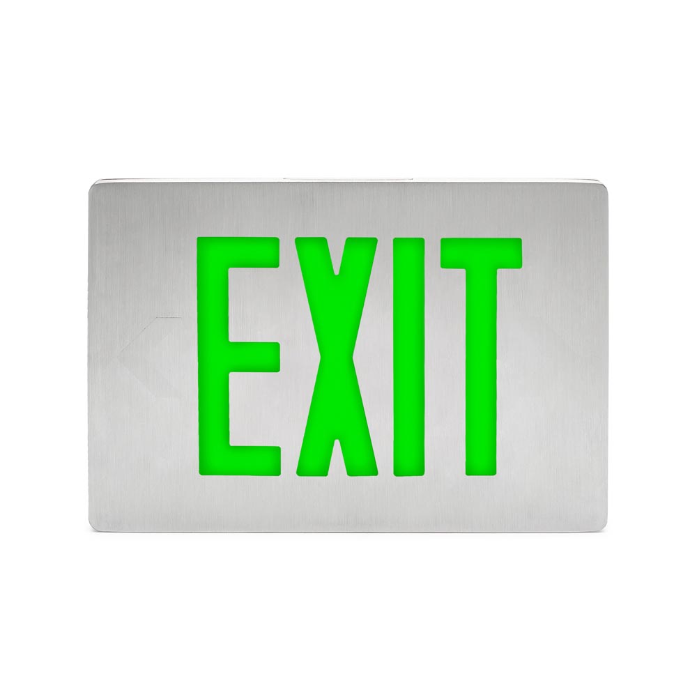 Thinline Die-Cast LED Exit Sign with super-bright illumination. The Isolite TL2.