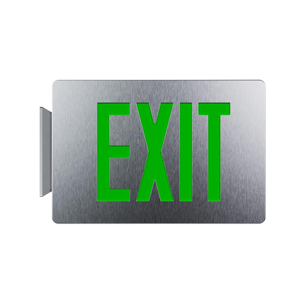 Thinline Die-Cast LED Exit Sign with super-bright illumination. The Isolite TL2.
