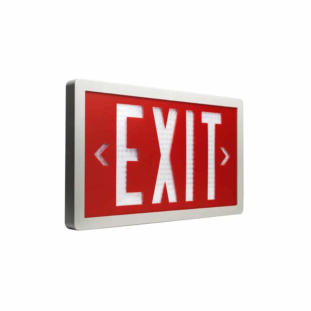 Self-Luminous Exit Sign with an ABS plastic frame. The Isolite SLX60.