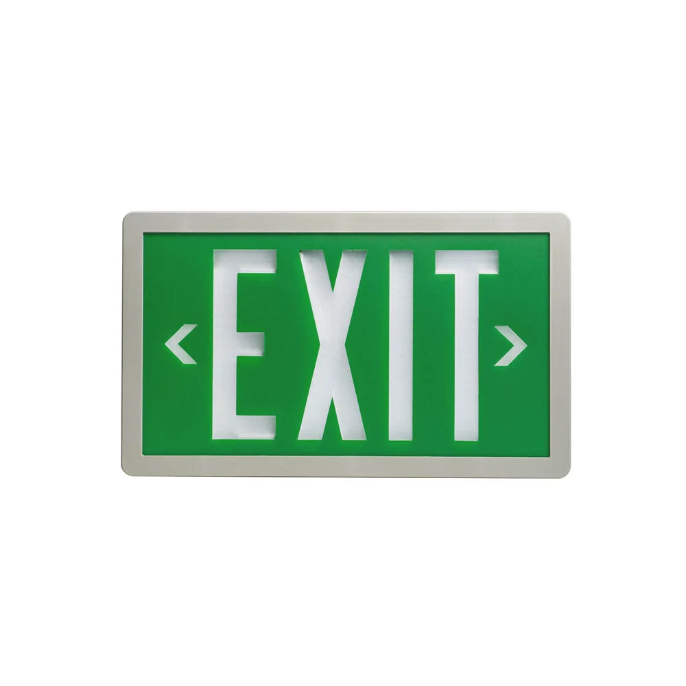 Self-Luminous Exit Sign with an ABS plastic frame. The Isolite SLX60.