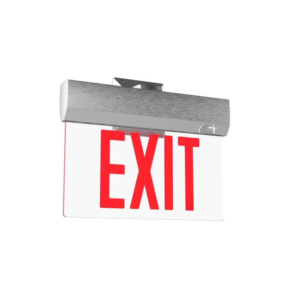 The ELT2 Elite Edge-Lit Exit Sign is a maintenance-free LED Light source with 25+ years life expectancy.