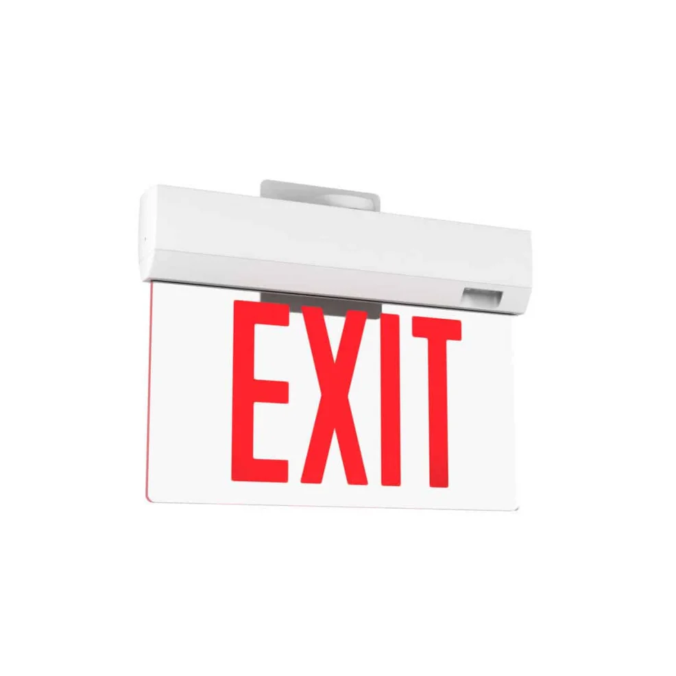 The ELT2 Elite Edge-Lit Exit Sign is a maintenance-free LED Light source with 25+ years life expectancy.