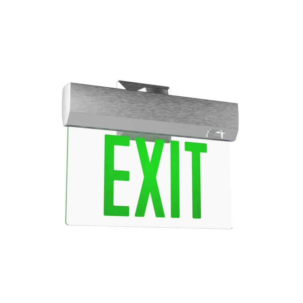 The ELT2 Elite Edge-Lit Exit Sign is a maintenance-free LED Light source with 25+ years life expectancy.