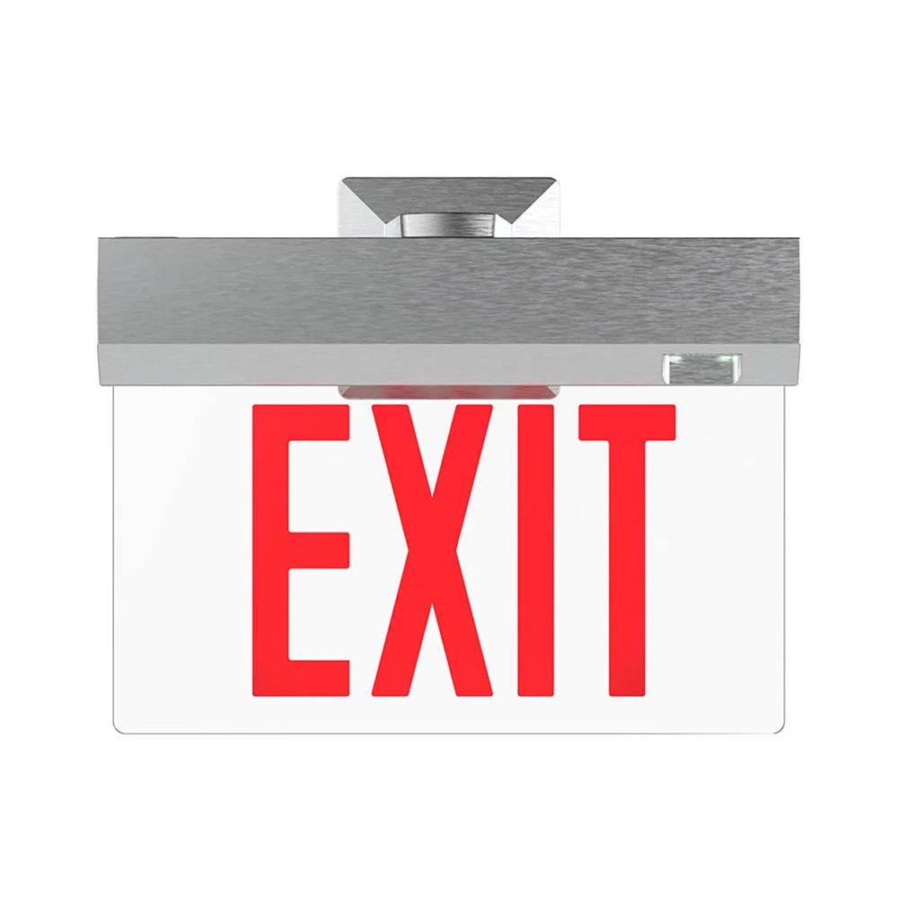 The ELT2 Elite Edge-Lit Exit Sign is a maintenance-free LED Light source with 25+ years life expectancy.