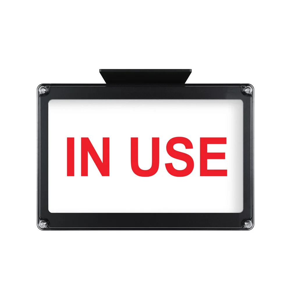 Wet Location Die-Cast Aluminum LED Exit Sign, Custom Graphics