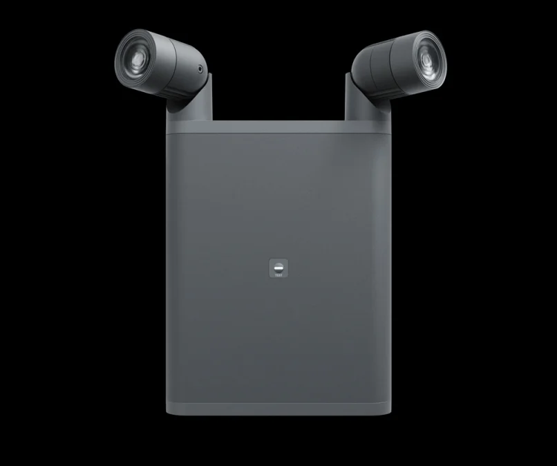 Isolite OLLO Silver - 2 Lamp Heads