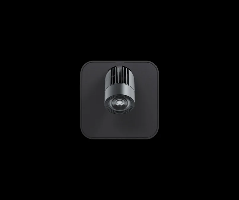 Isolite OLLO Black Remote Lamp Head - 1 Lamp Head