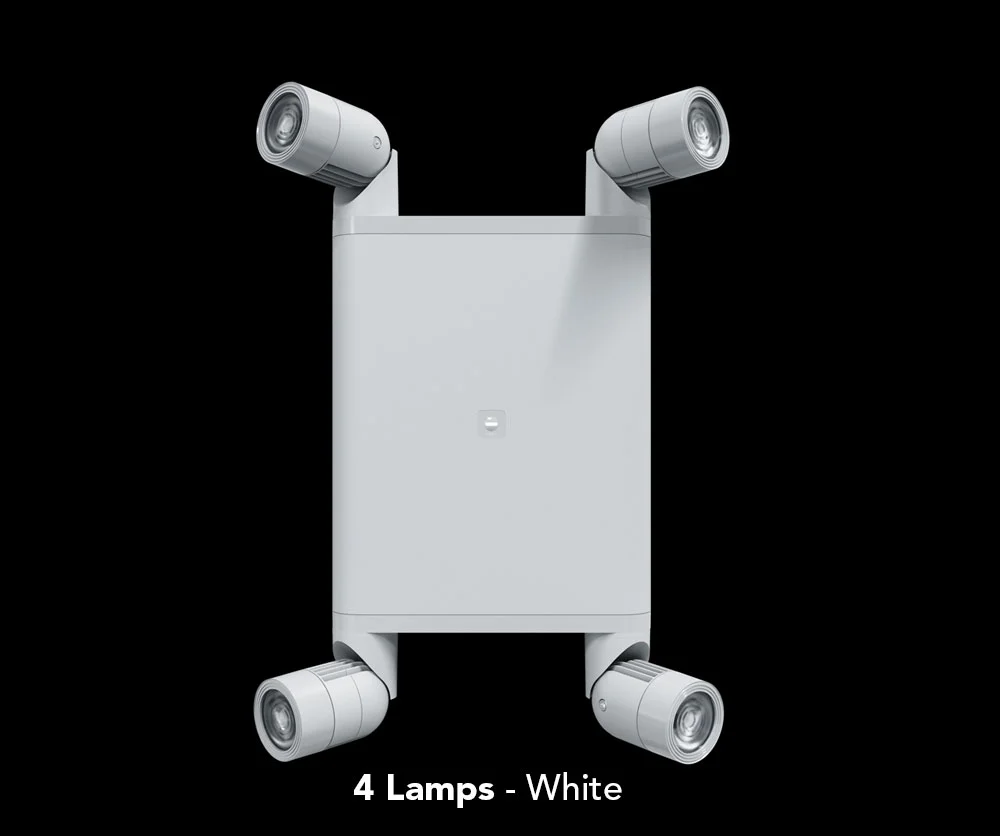 Isolite OLLO White - 4 Lamp Heads