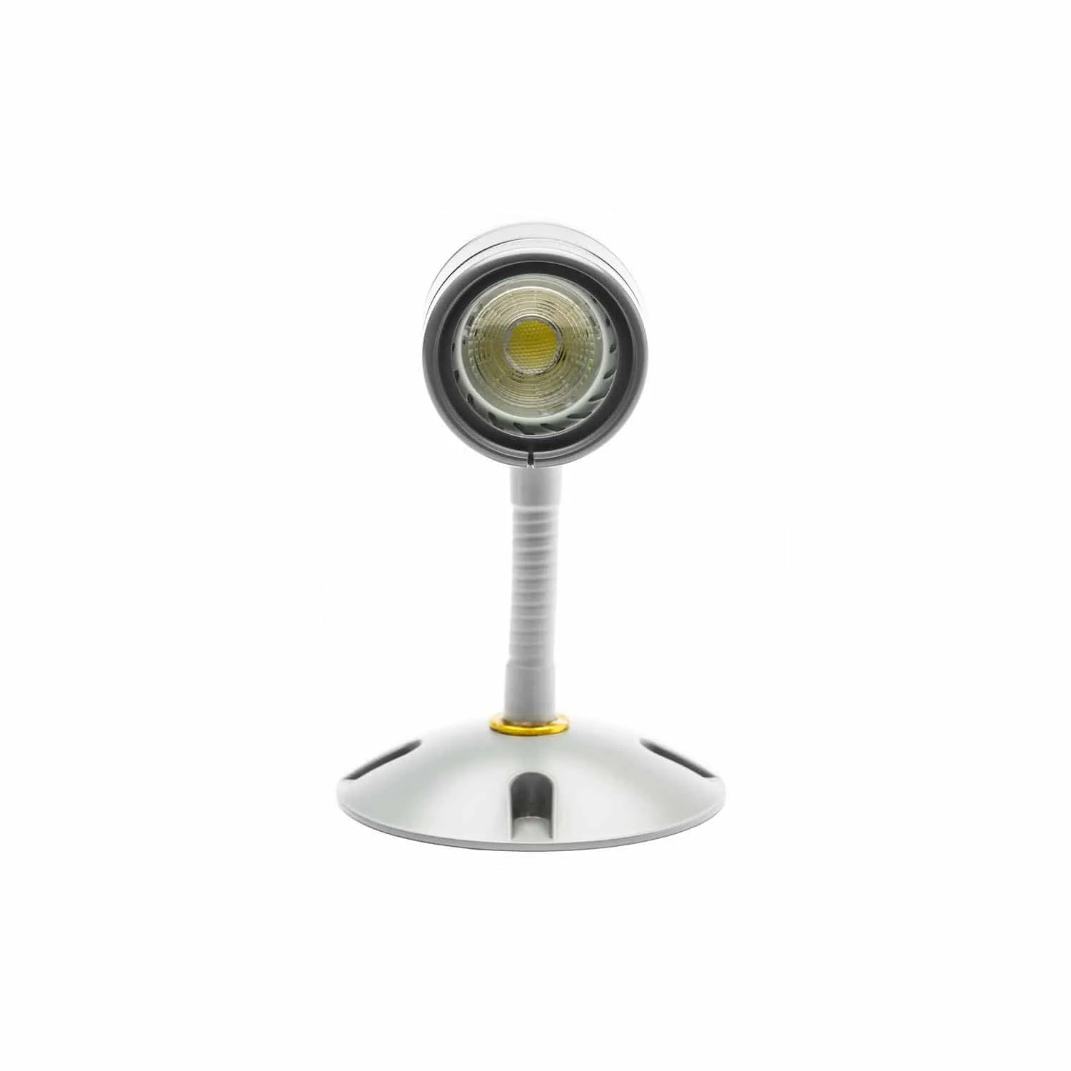 Unique Flex Arm Remote Emergency Light Head that is ideal for outside or wet areas. The Isolite NRH.